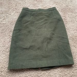 Vintage wool skirt